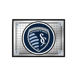 Sporting Kansas City: Team Spirit - Framed Mirrored Wall Sign