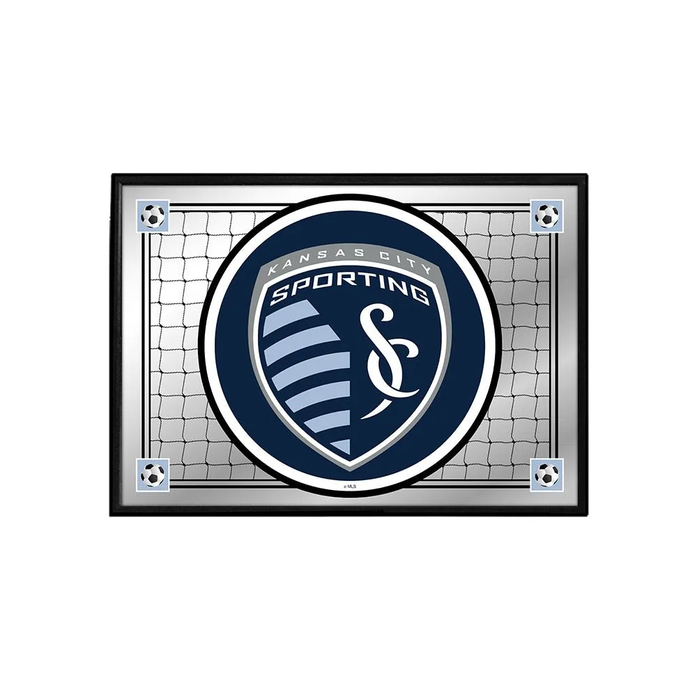 Sporting Kansas City: Team Spirit - Framed Mirrored Wall Sign