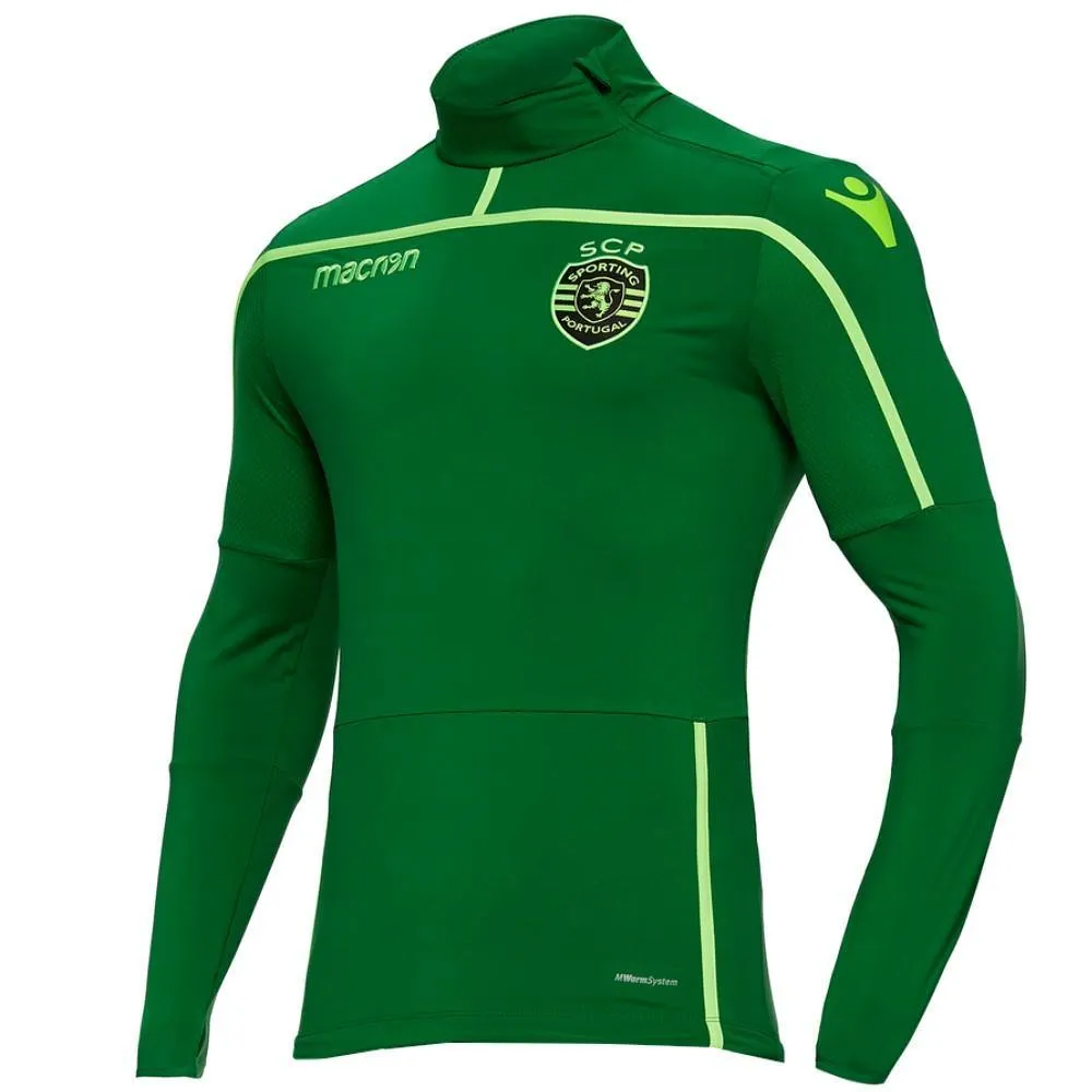 Sporting Lisbon training technical soccer tracksuit 2018/19 - Macron