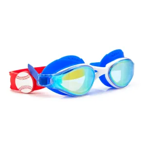 Sports Stadium Kids Swim Goggles | Summer Pool Essentials - Baseball