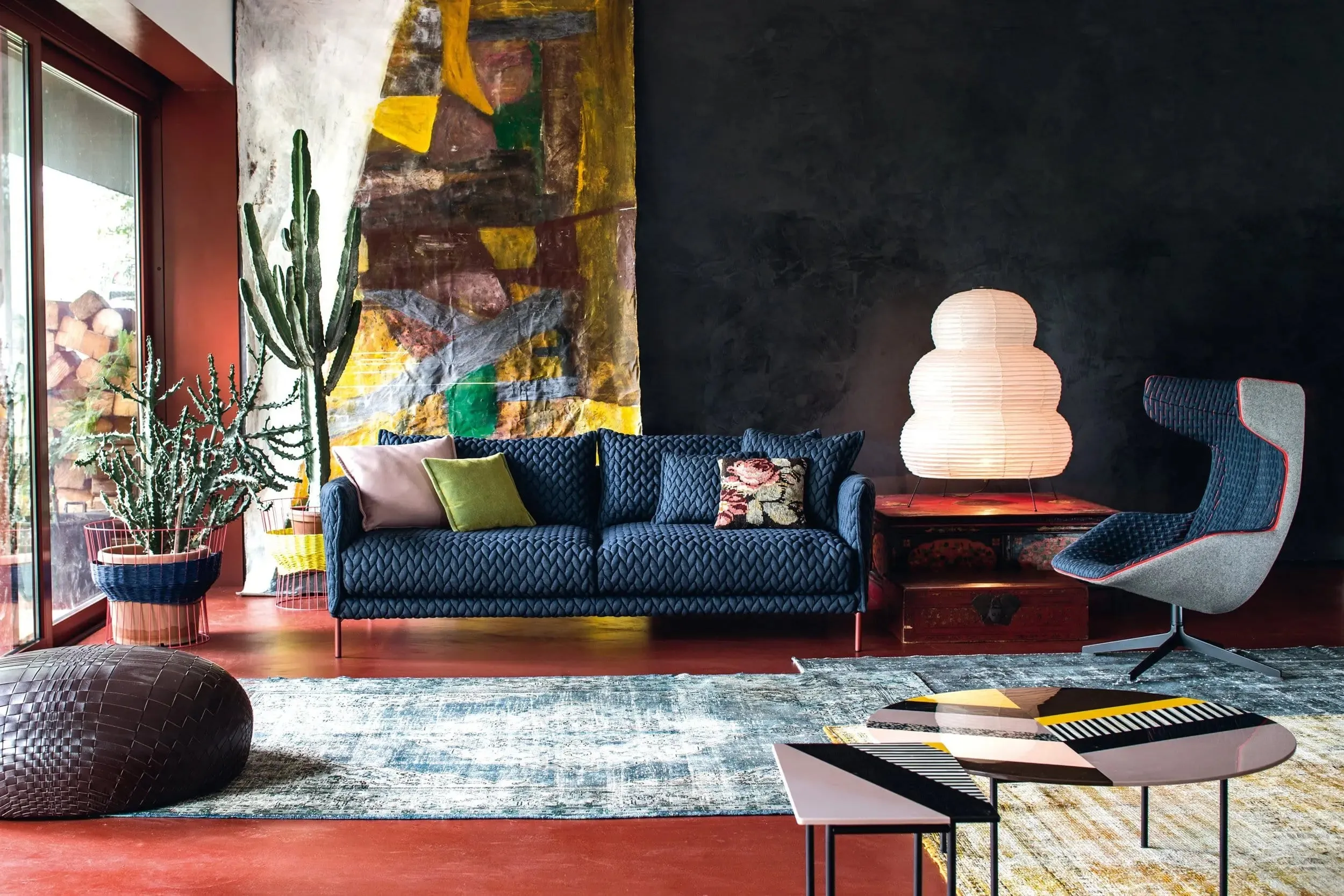 Take a Line for a Walk - Swivel Armchair