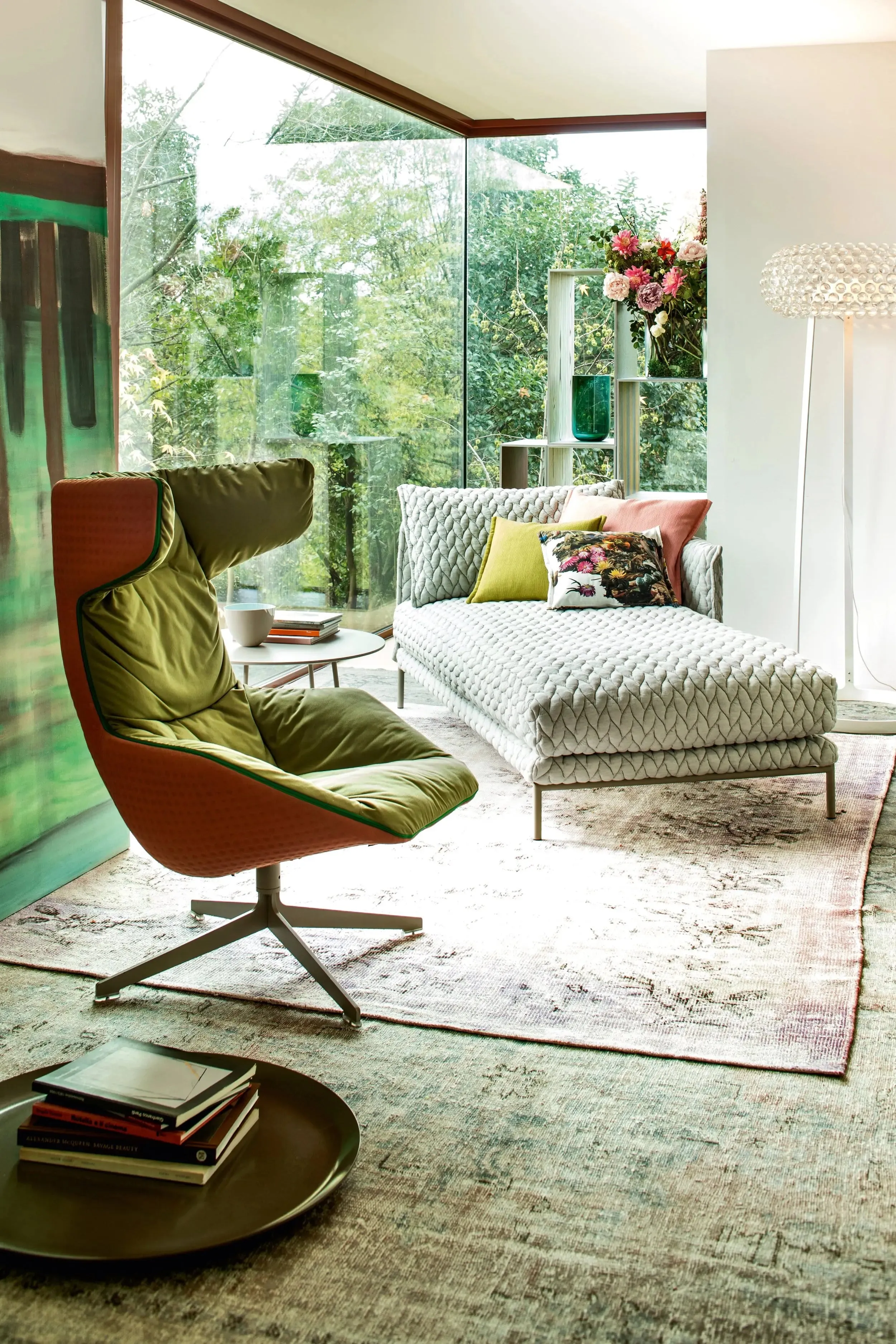 Take a Line for a Walk - Swivel Armchair