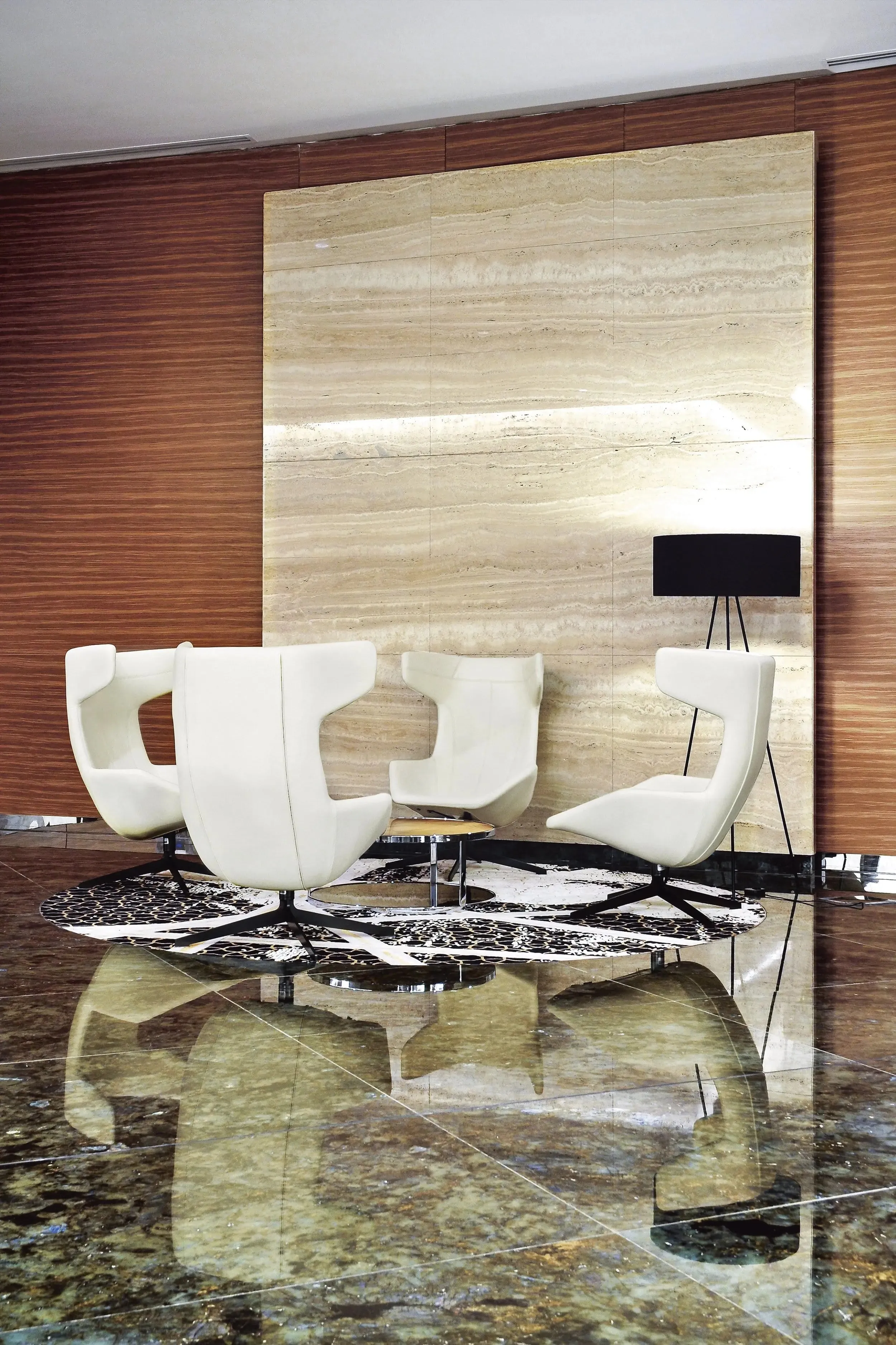 Take a Line for a Walk - Swivel Armchair