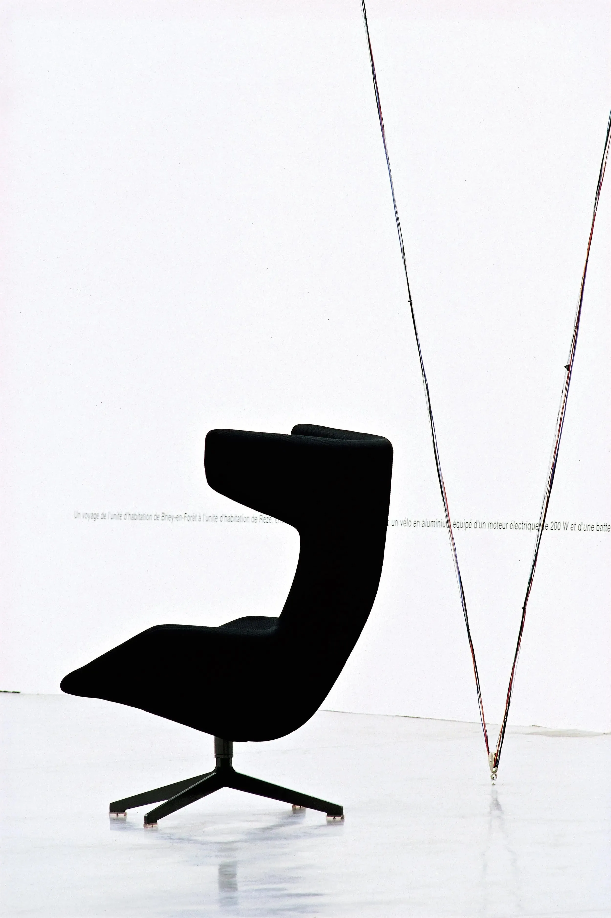 Take a Line for a Walk - Swivel Armchair
