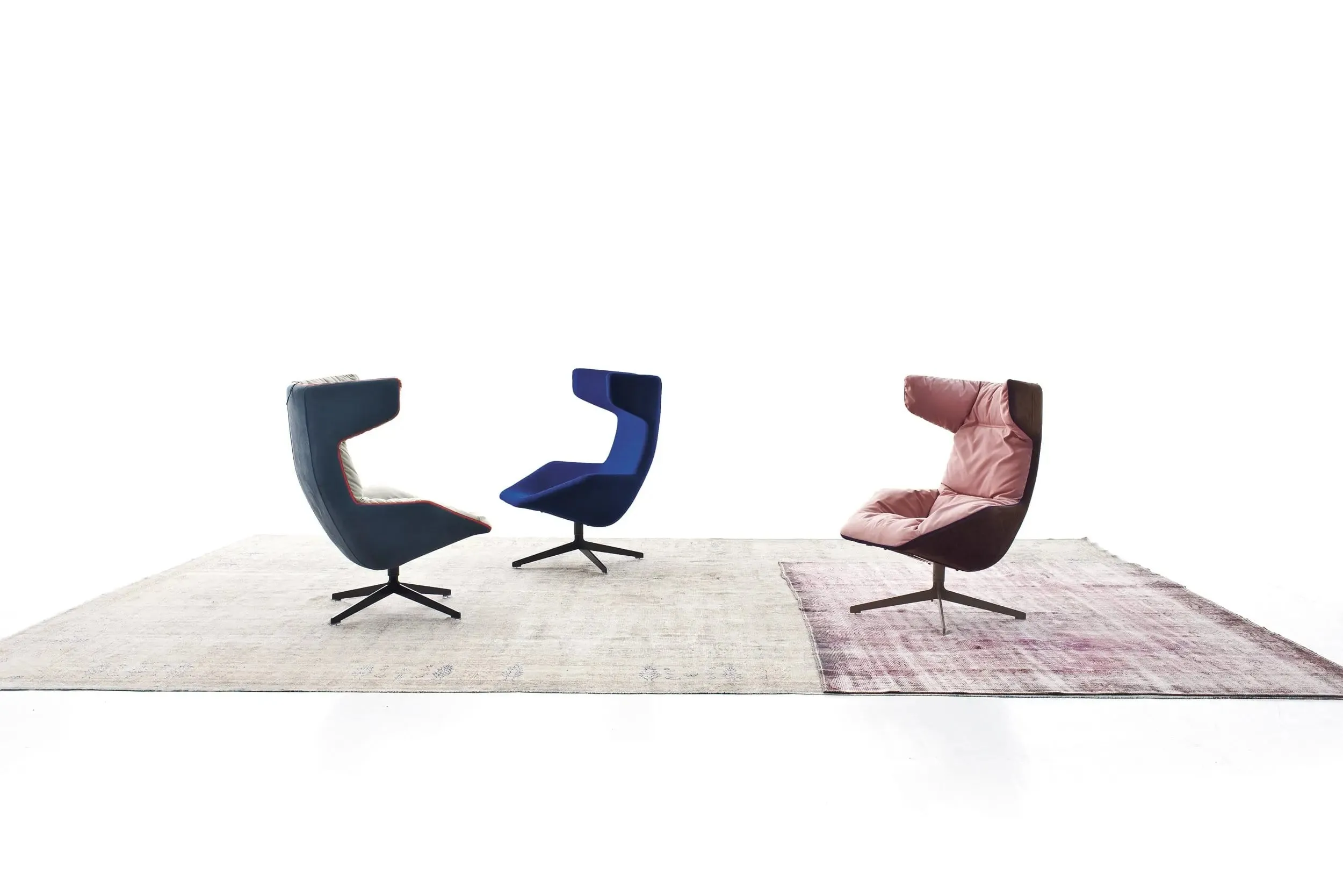 Take a Line for a Walk - Swivel Armchair