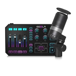 TC Helicon GOXLR Streaming Mixer   MIC Bundle