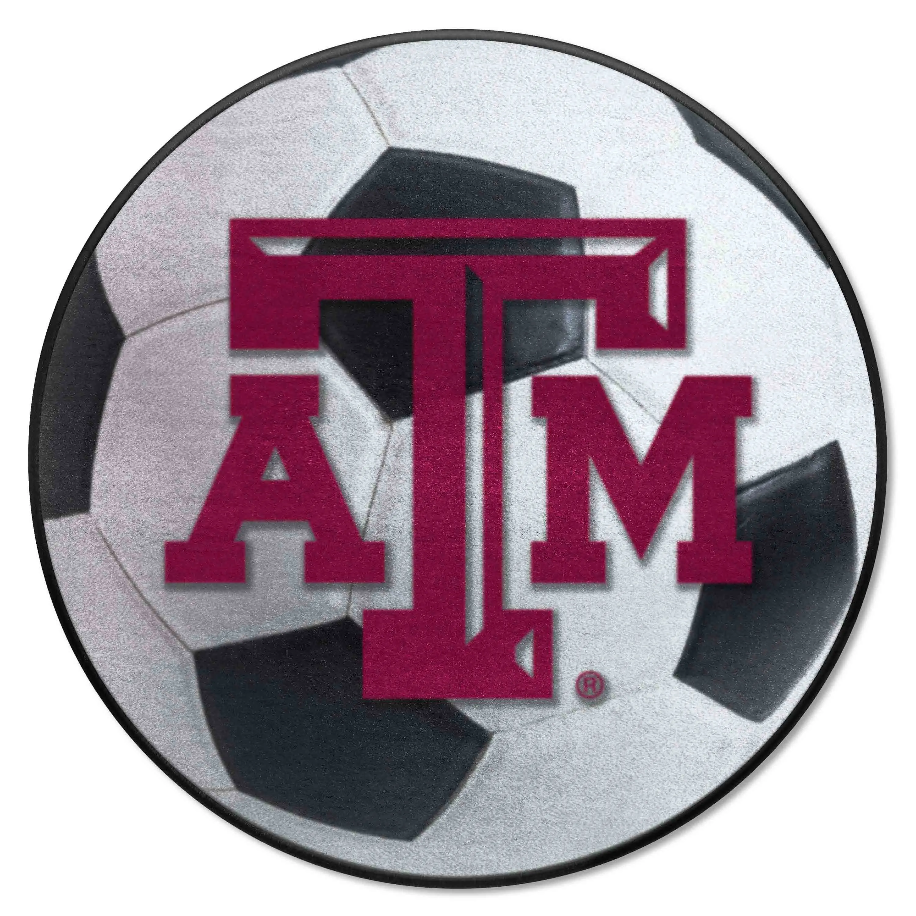 Texas A&M University Soccer Ball Mat