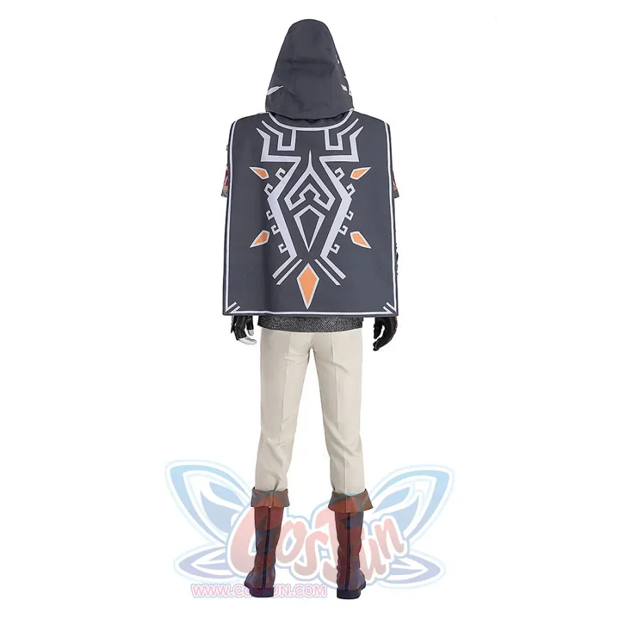 The Legend of Zelda: Tears of the Kingdom Link Hylian Armor Cosplay Costume C09137