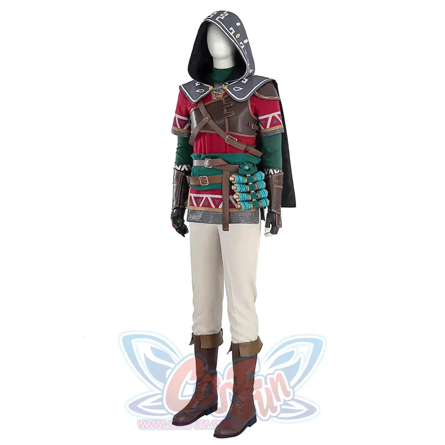 The Legend of Zelda: Tears of the Kingdom Link Hylian Armor Cosplay Costume C09137