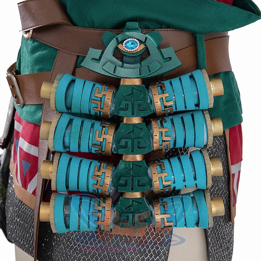 The Legend of Zelda: Tears of the Kingdom Link Hylian Armor Cosplay Costume C09137