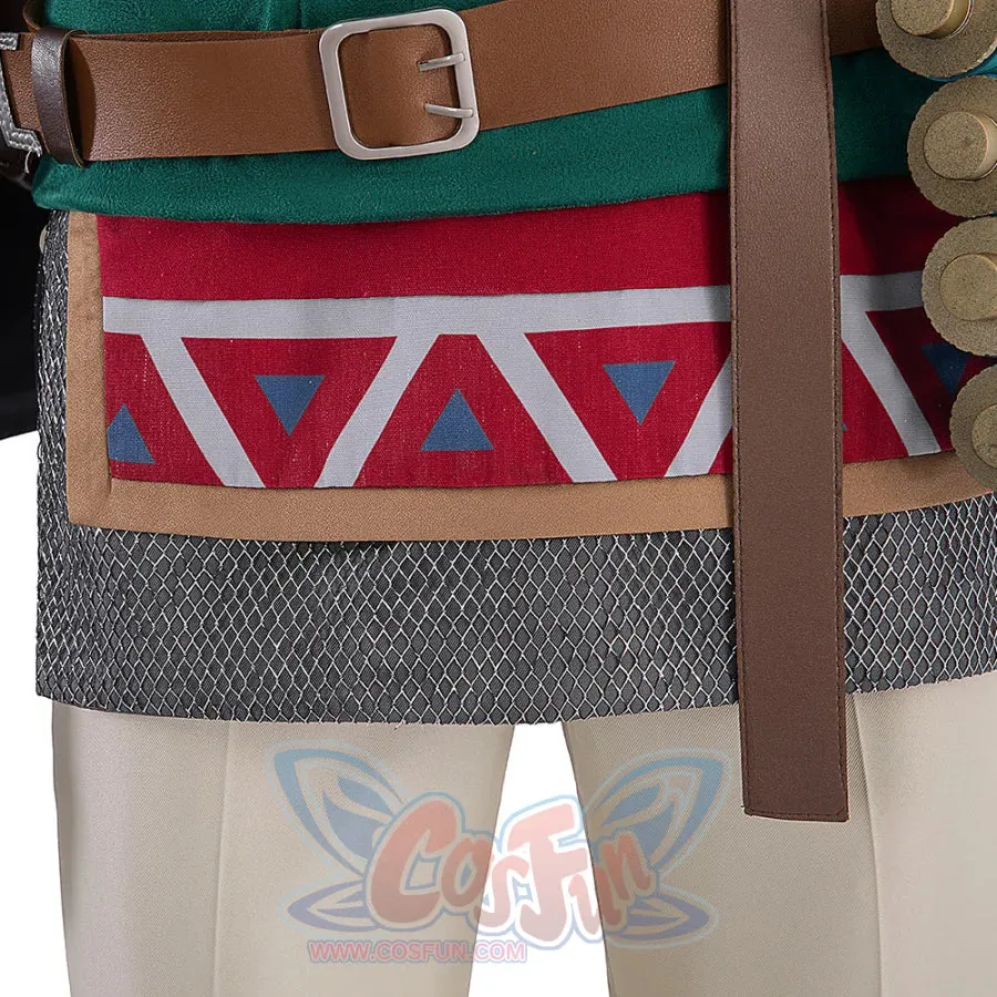 The Legend of Zelda: Tears of the Kingdom Link Hylian Armor Cosplay Costume C09137