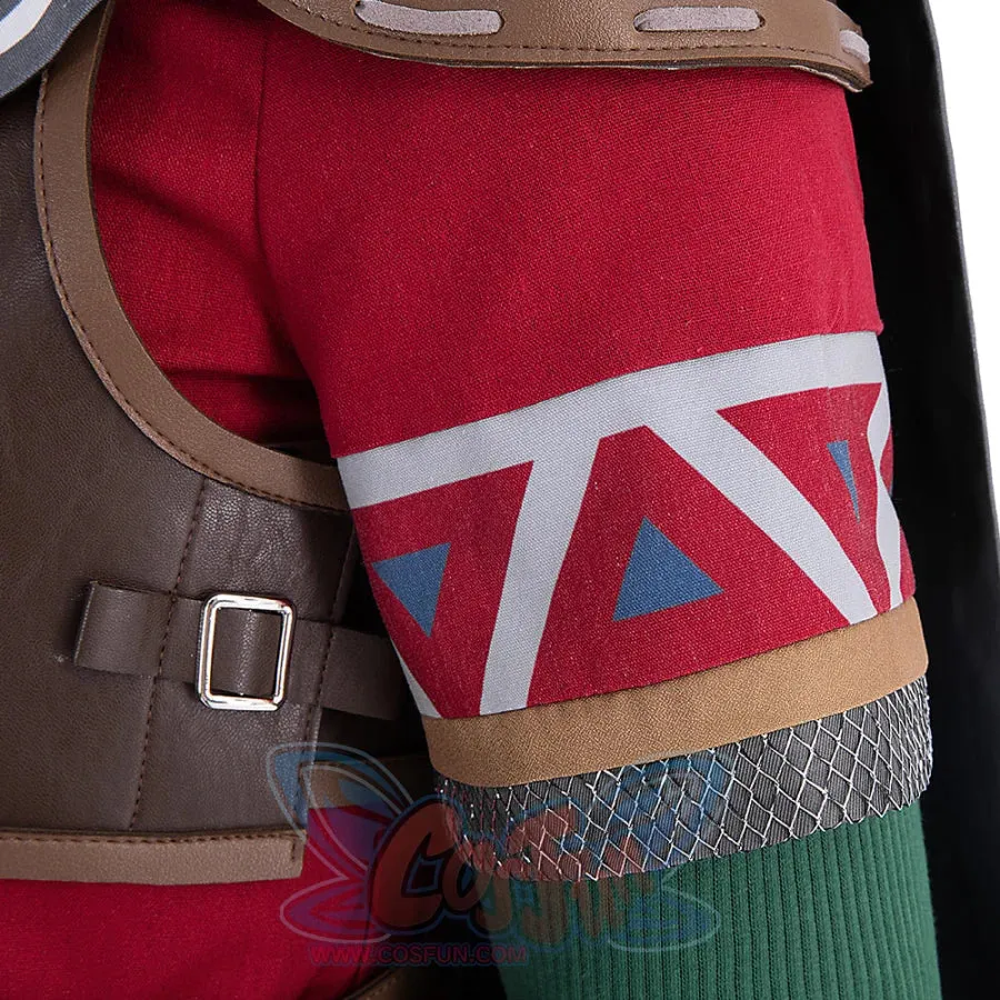 The Legend of Zelda: Tears of the Kingdom Link Hylian Armor Cosplay Costume C09137