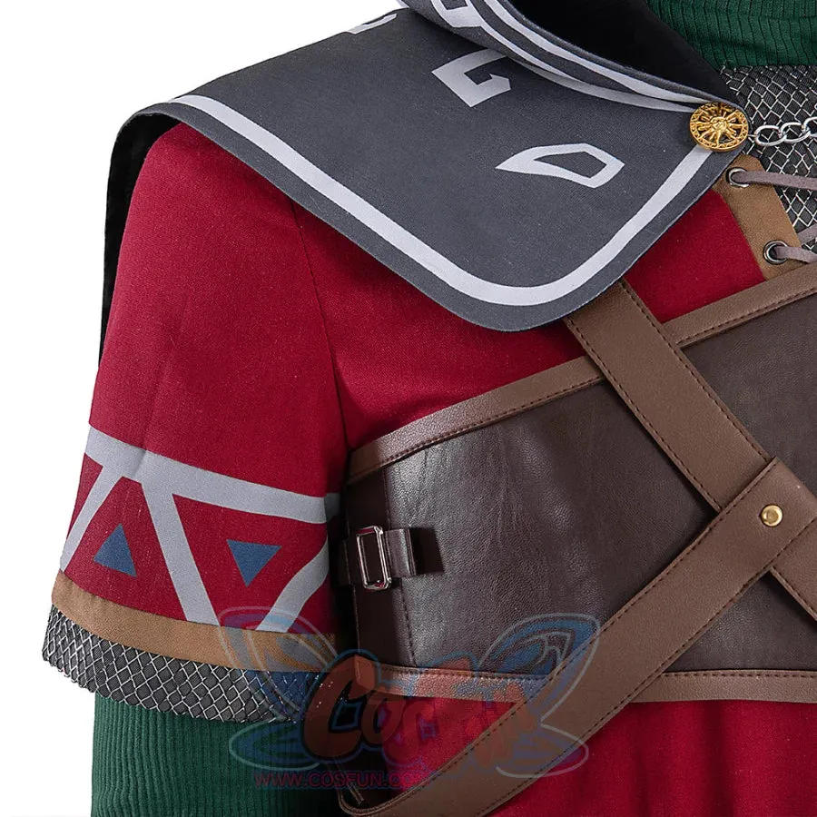 The Legend of Zelda: Tears of the Kingdom Link Hylian Armor Cosplay Costume C09137