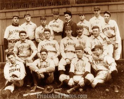 The Pittsburgh Baseball Club 1906 Photo 7359