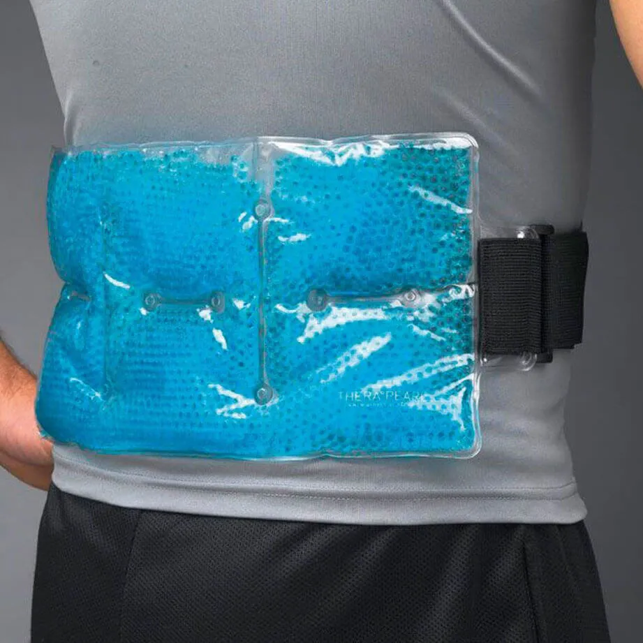 TheraPearl Hot and Cold Back Wrap with Strap