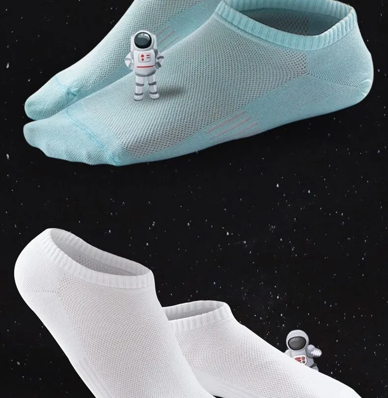 Thin Antibacterial Candy-colored Low Cut Short Tube Women's Socks