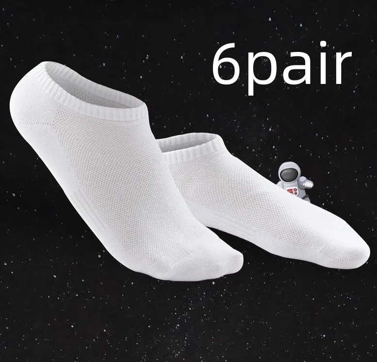 Thin Antibacterial Candy-colored Low Cut Short Tube Women's Socks