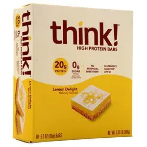 Think Thin High Protein Bar Lemon Delight 10 bars