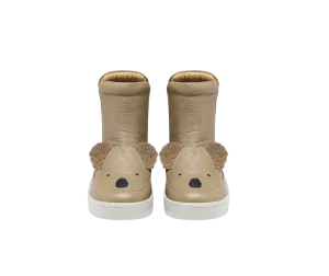 Thuru Exclusive Boots | Fluffy Koala | Taupe Leather