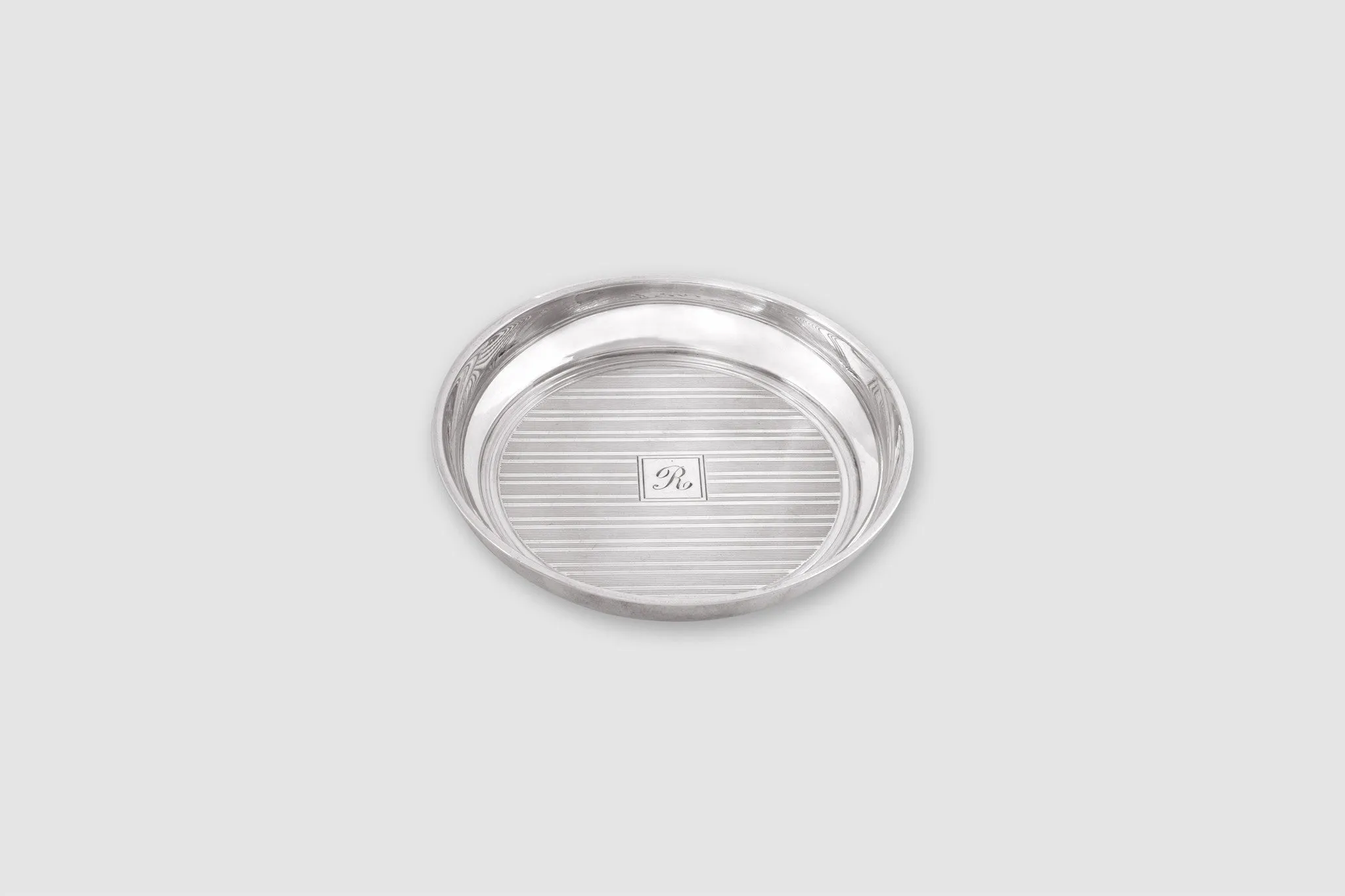 Tiffany & Co. Sterling Set of 12 Silver Drinks Coasters