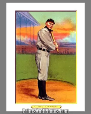 Tigers Ty Cobb Cabinet  5089