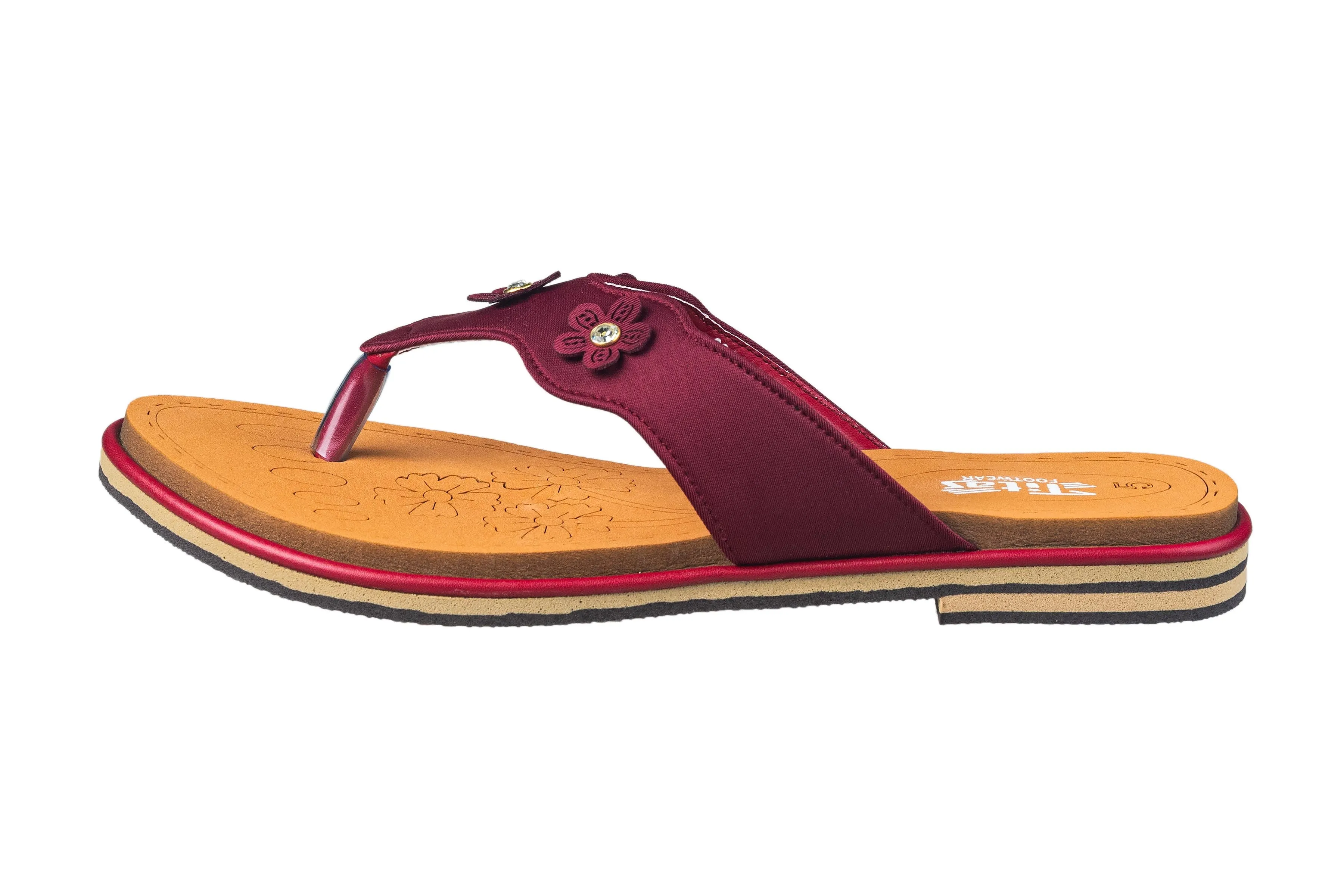Titas Ladies Cherry Chappal