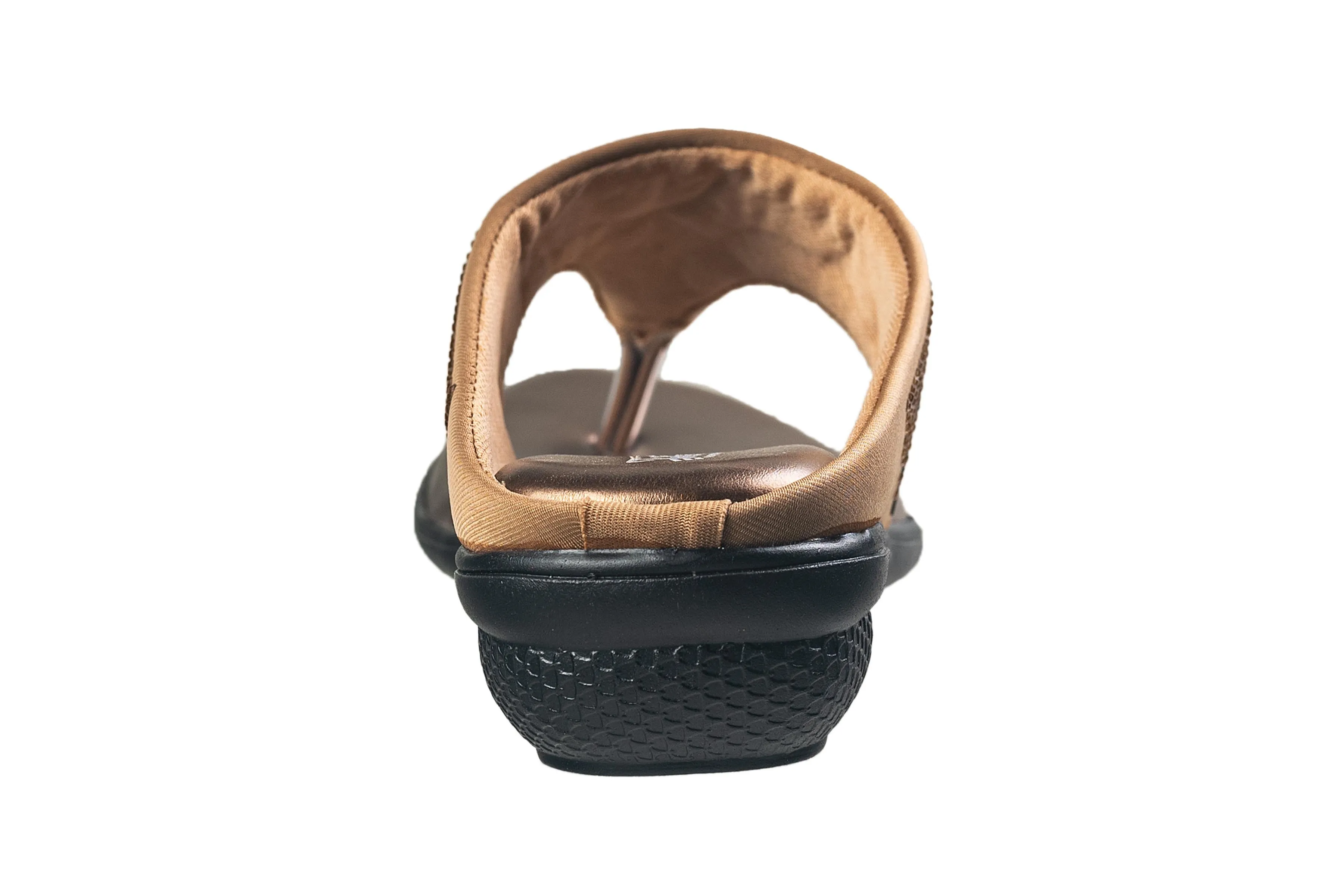 Titas Ladies Copper Chappal