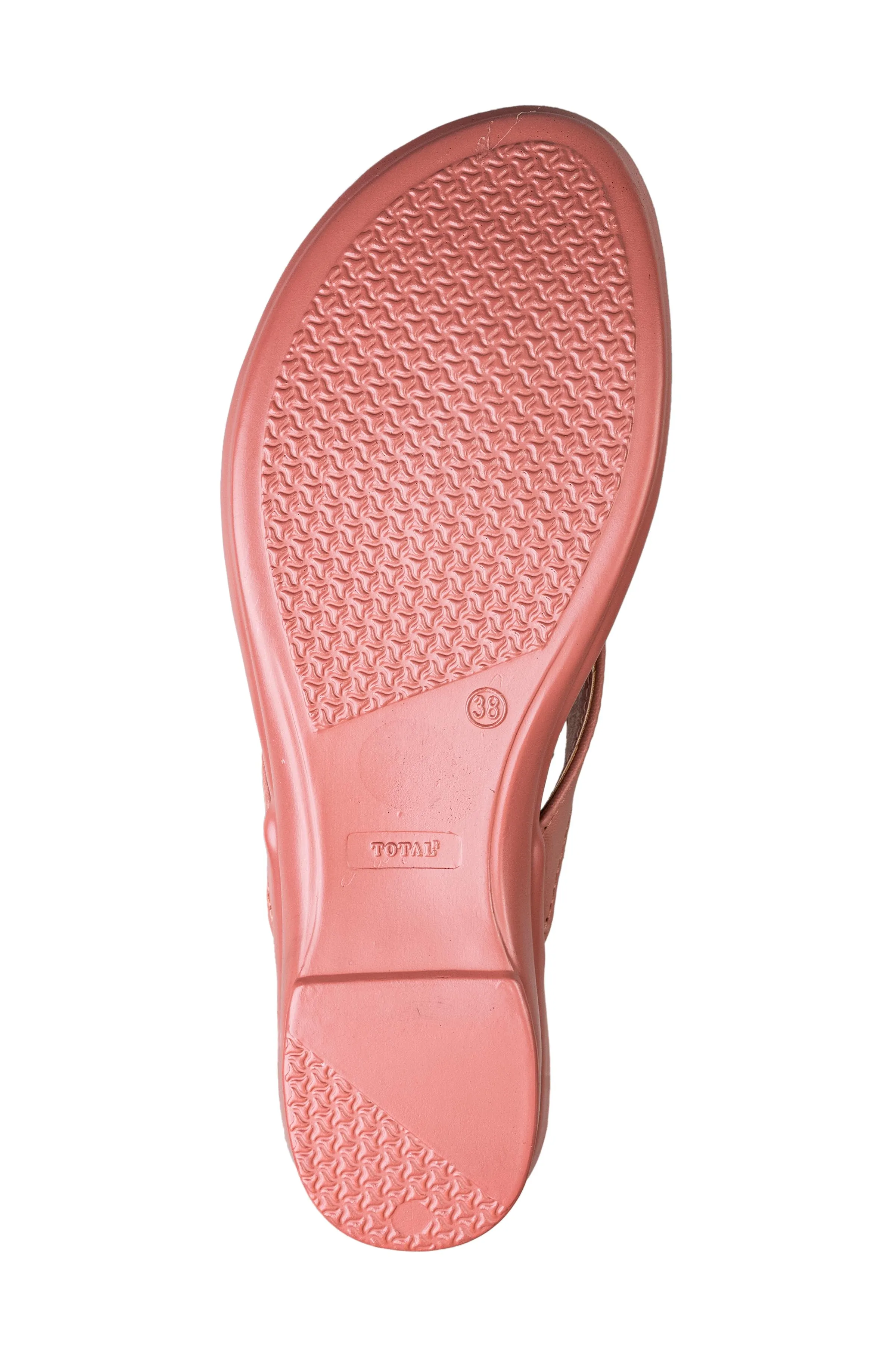 Titas Ladies Peach Chappal