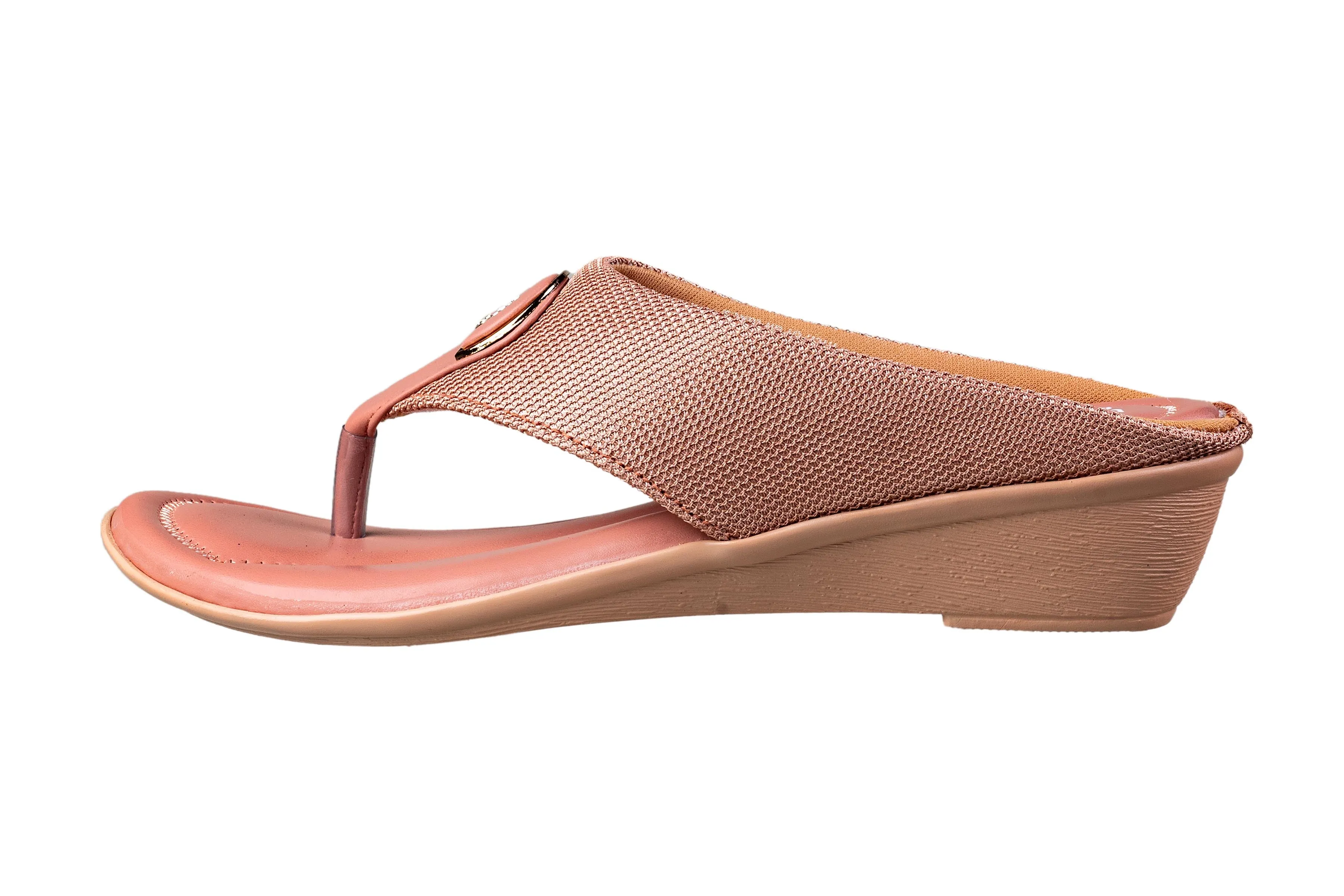 Trendz Ladies Beige Chappal