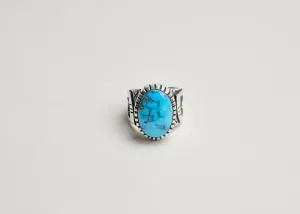 Turquoise Snake Ring