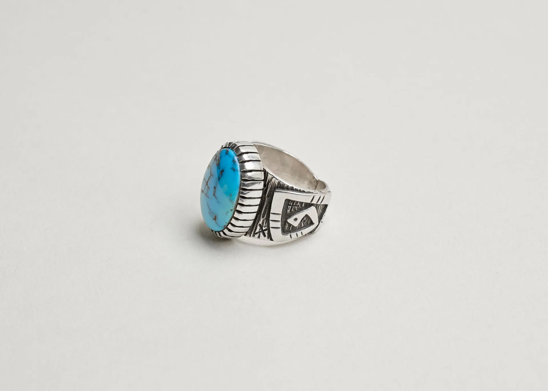 Turquoise Snake Ring