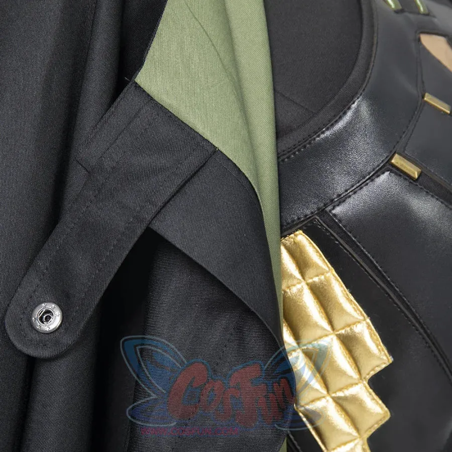 TV Show Loki Sylvie Cosplay Costume Dark Green Version C00654