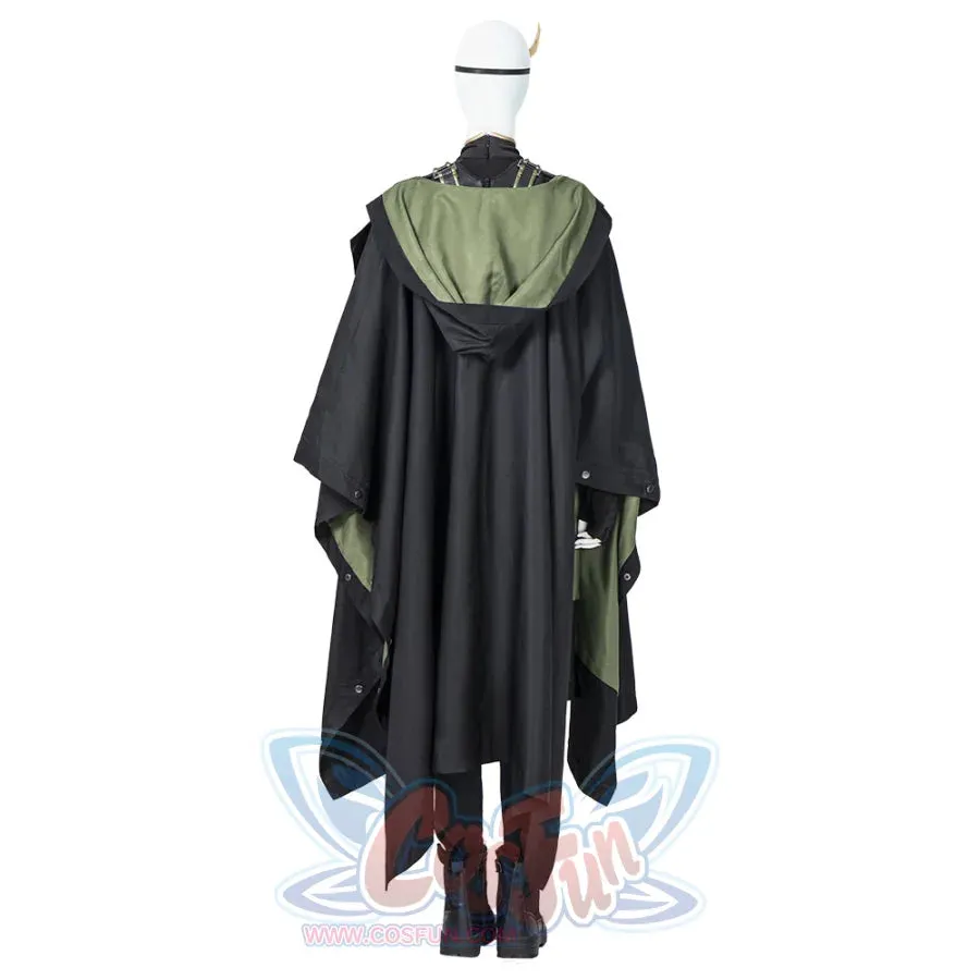 TV Show Loki Sylvie Cosplay Costume Dark Green Version C00654
