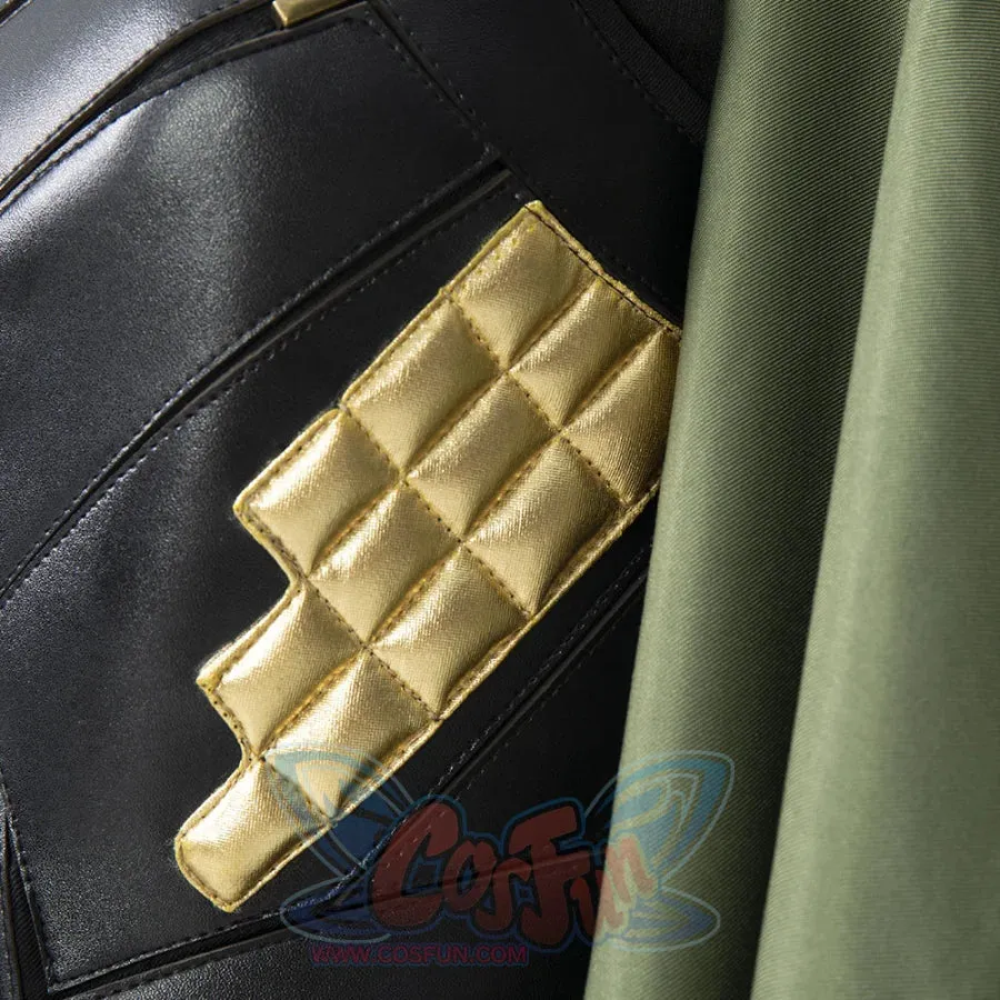 TV Show Loki Sylvie Cosplay Costume Dark Green Version C00654