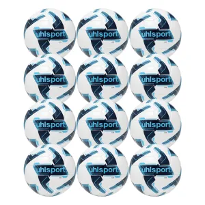 Uhlsport Team Training Football Size 3 Pack of 12 - White
