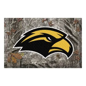 Univ of Southern Mississippi Camo Scraper Mat