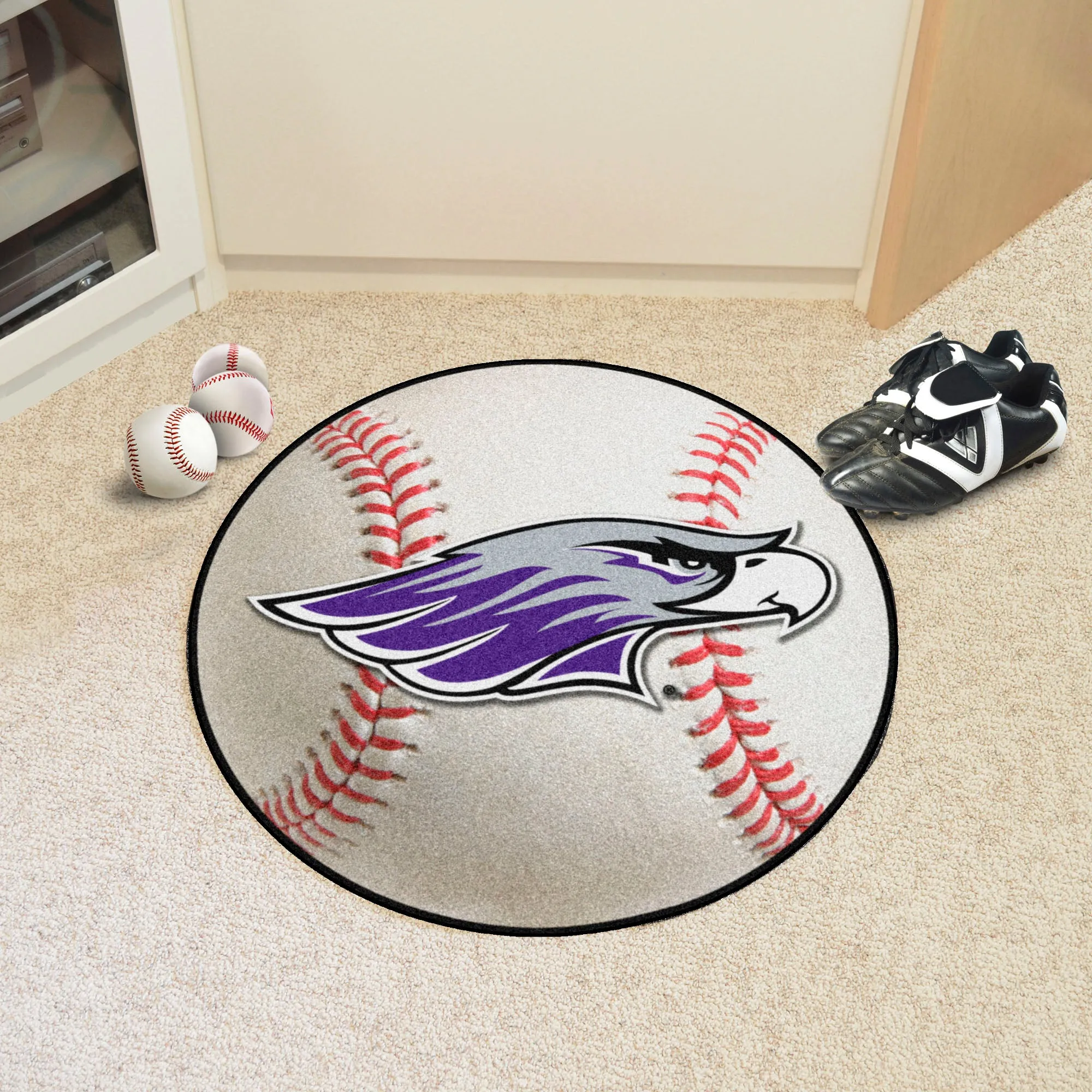 Univ of Wisconsin Whitewater Baseball Mat