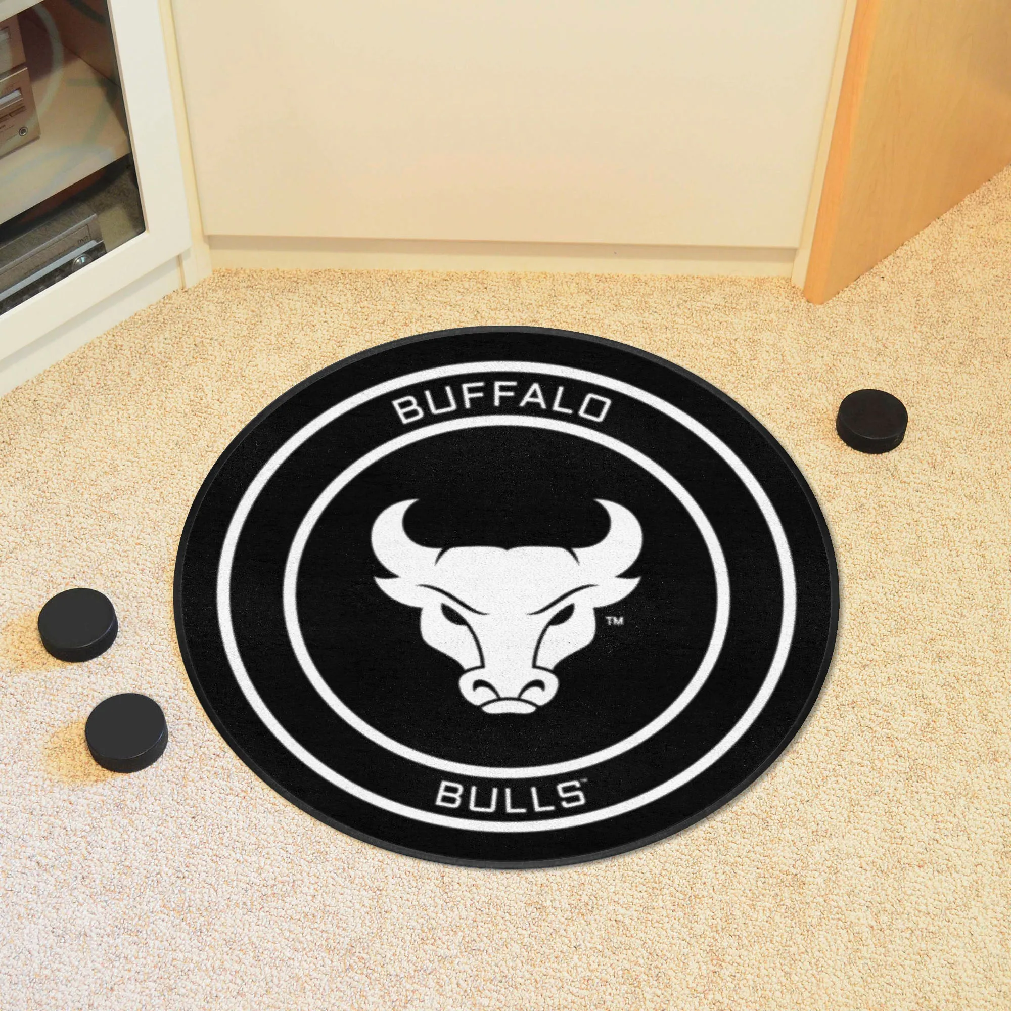 University at Buffalo Puck Mat
