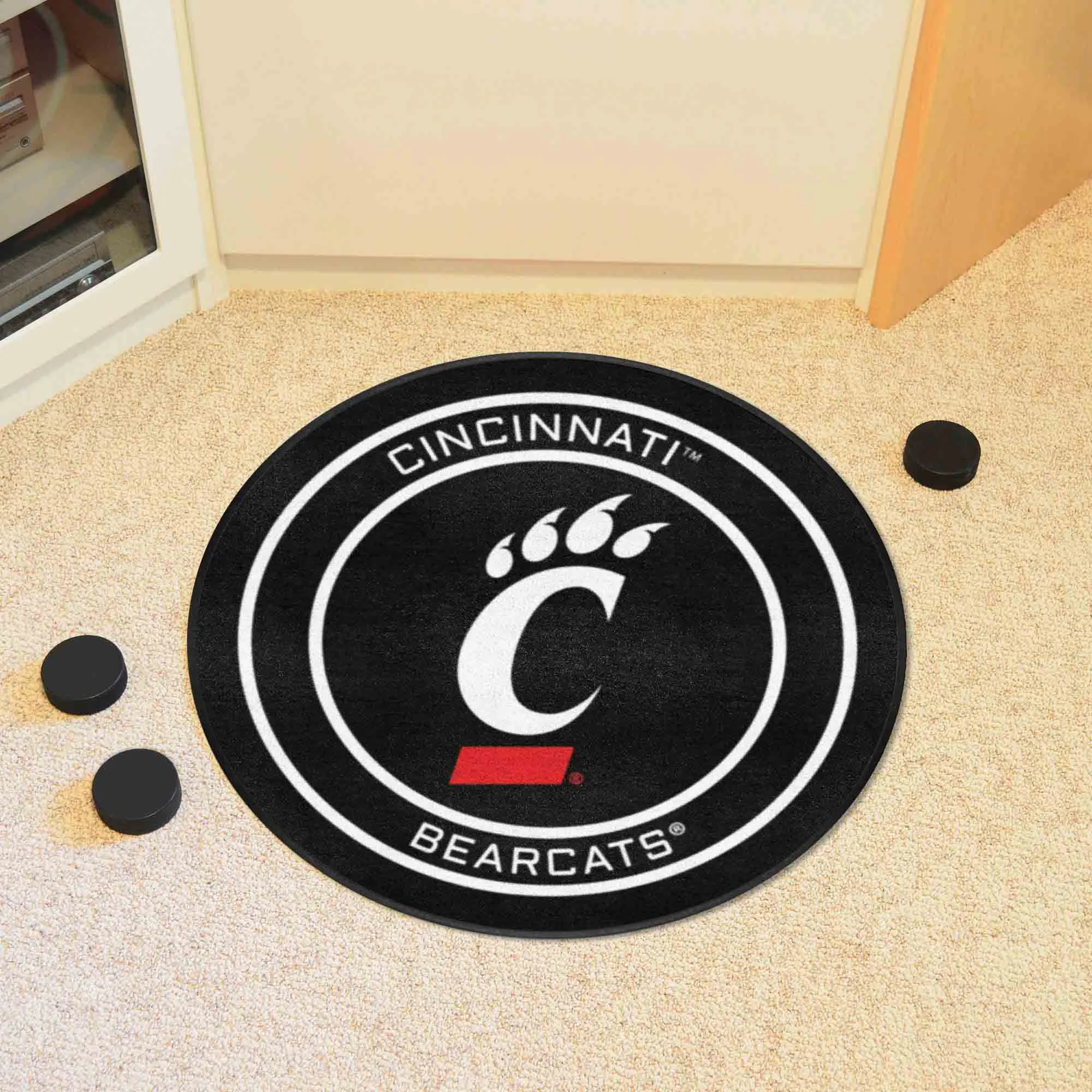 University of Cincinnati Puck Mat
