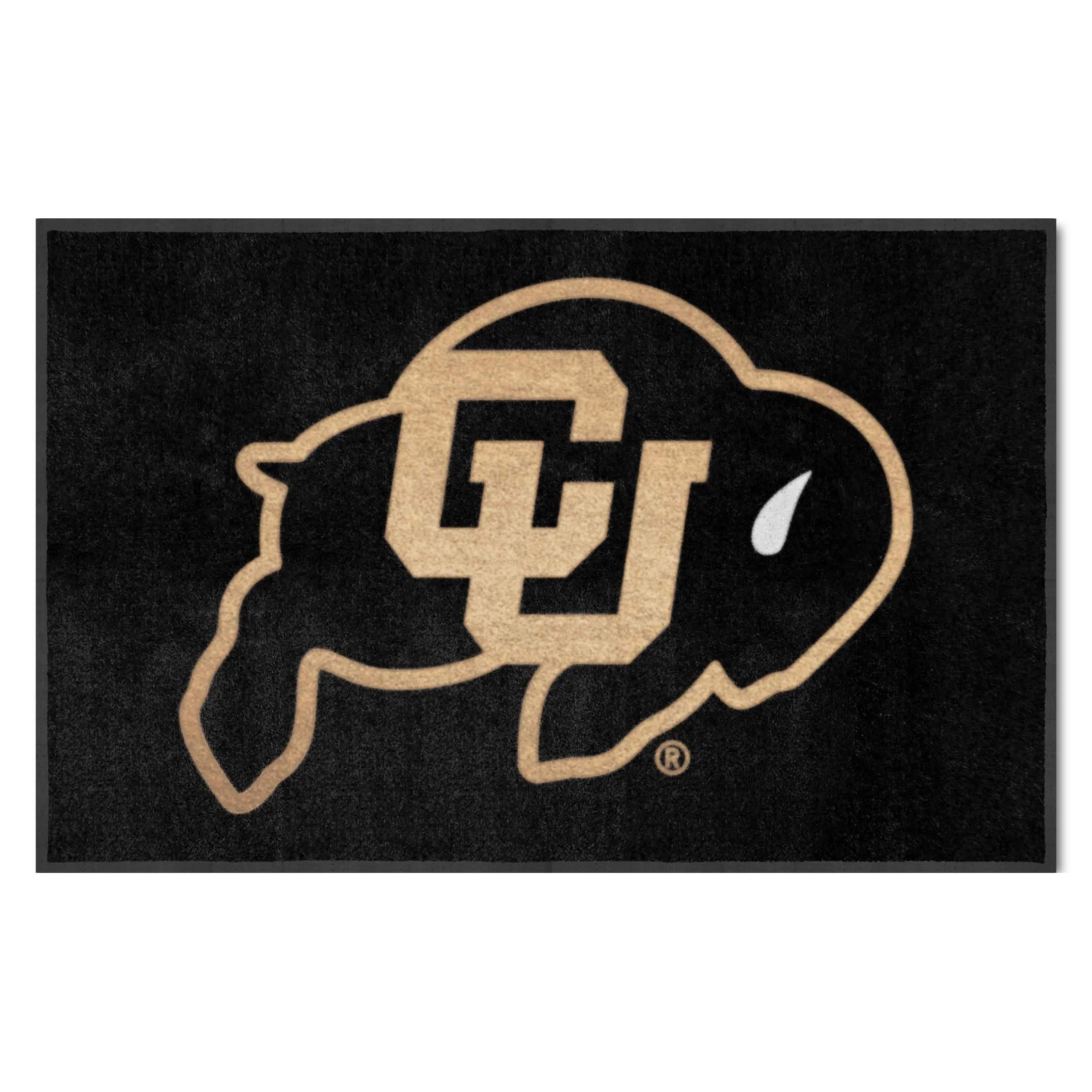 University of Colorado 4X6 Logo Mat - Landscape