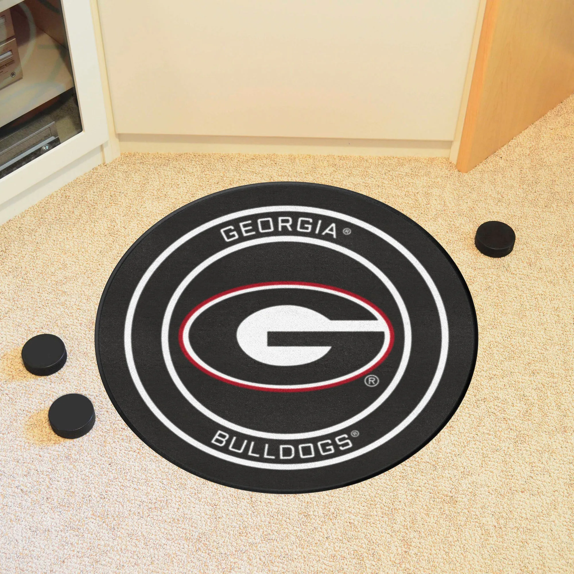 University of Georgia Puck Mat