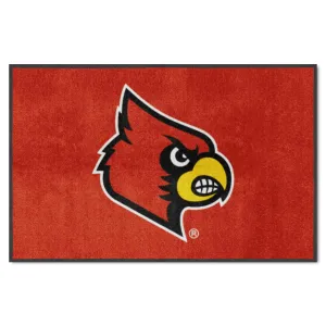University of Louisville 4X6 Logo Mat - Landscape