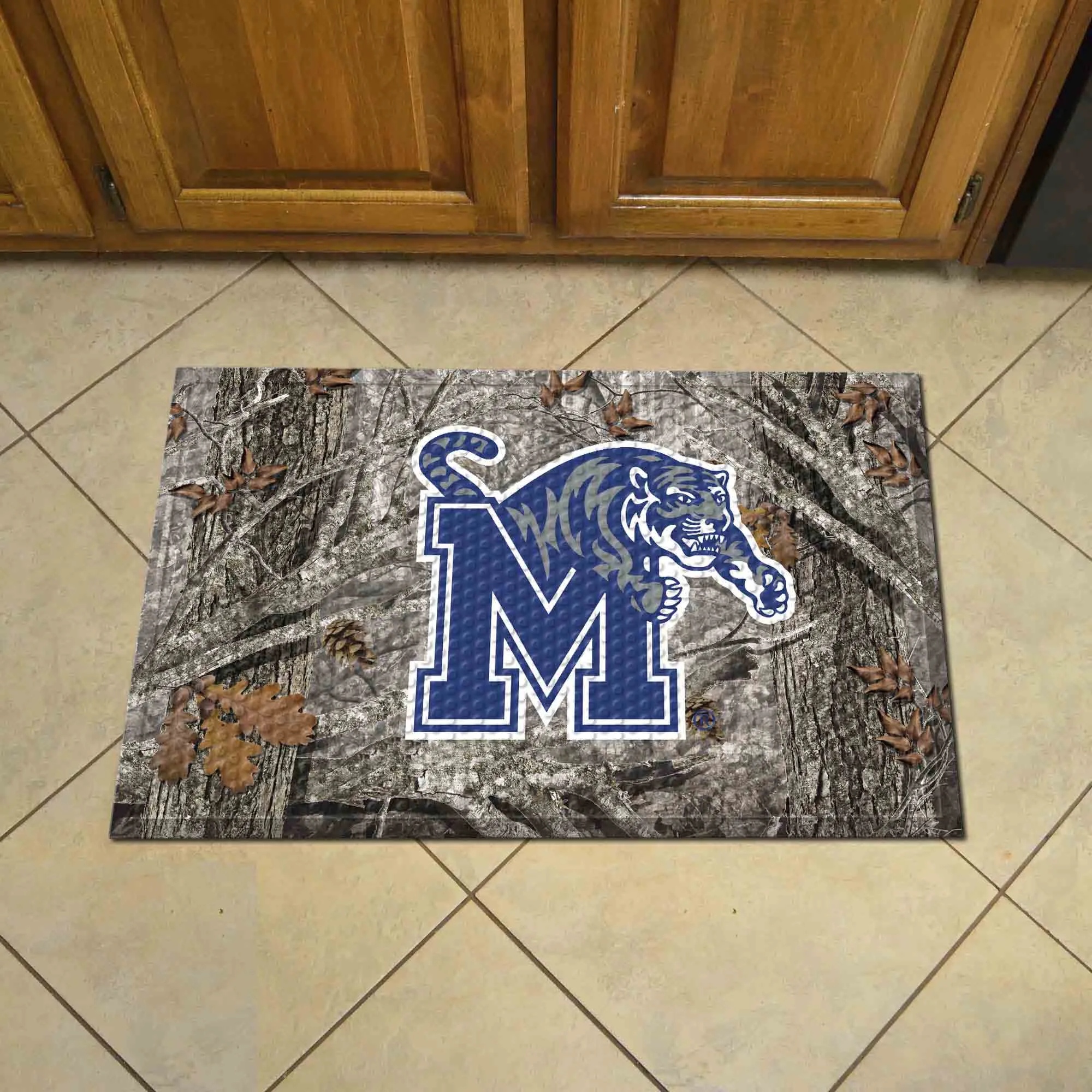 University of Memphis Camo Scraper Mat