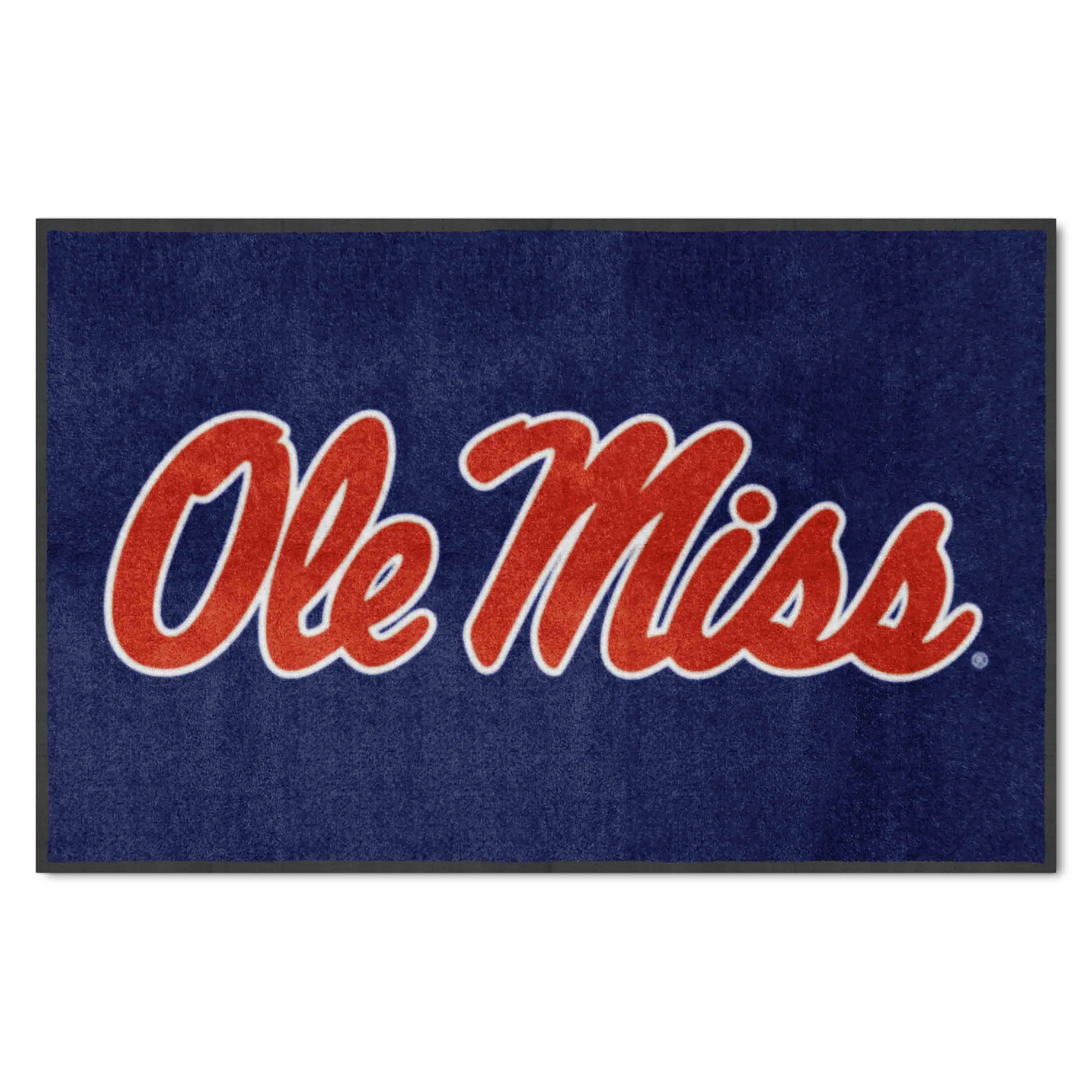 University of Mississippi - Ol 4X6 Logo Mat - Landscape