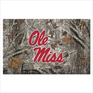 University of Mississippi - Ol Camo Scraper Mat