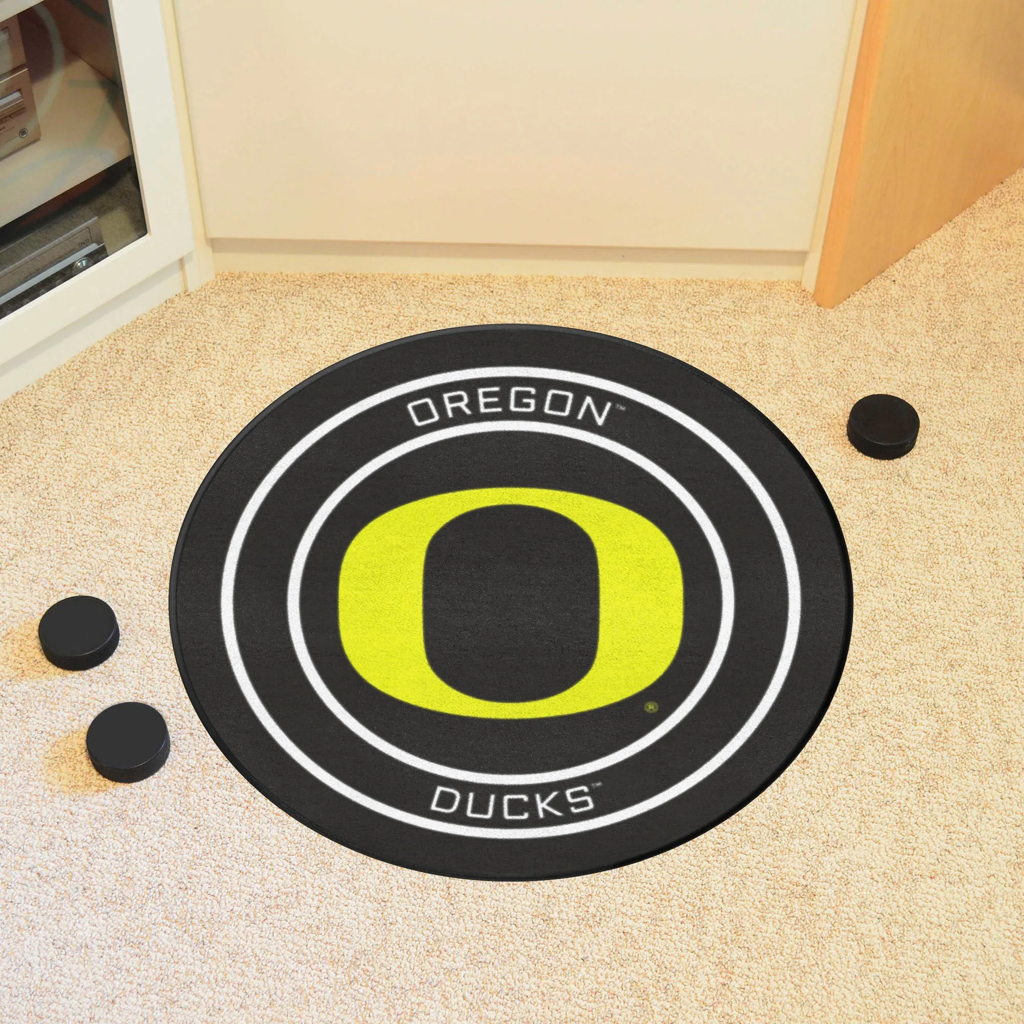 University of Oregon Puck Mat
