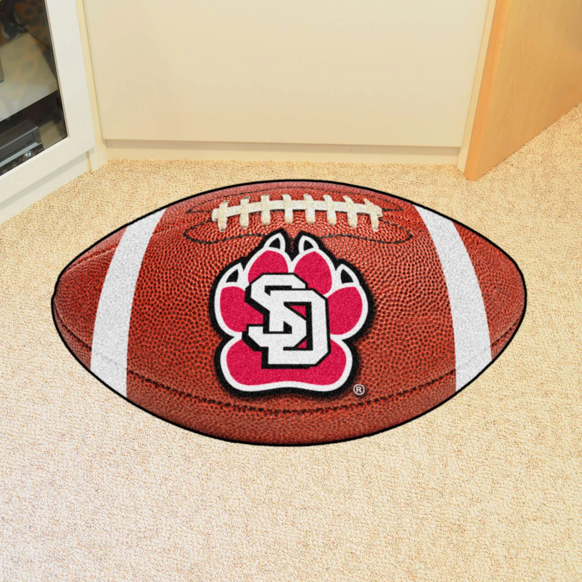 University of South Dakota Football Mat