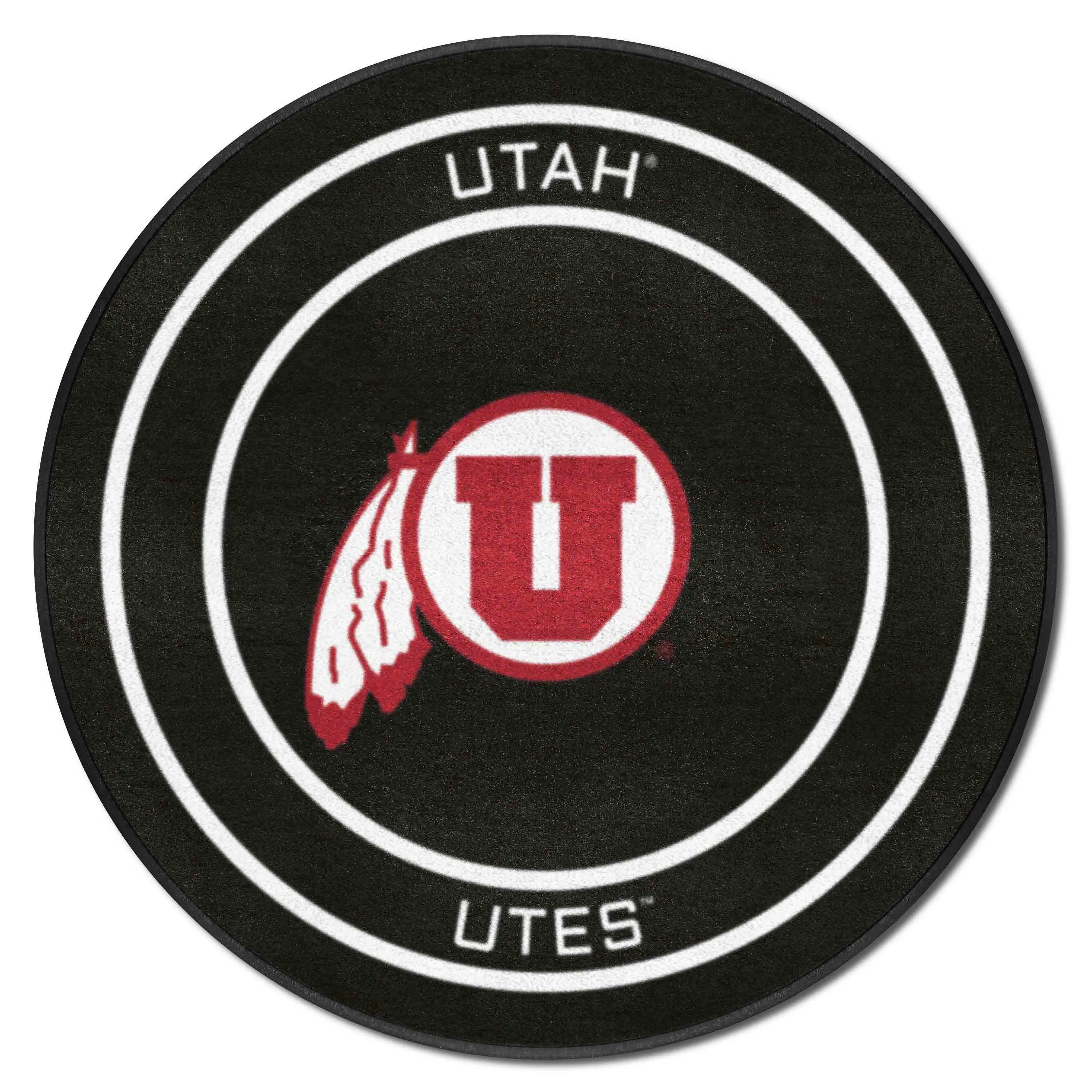 University of Utah Puck Mat