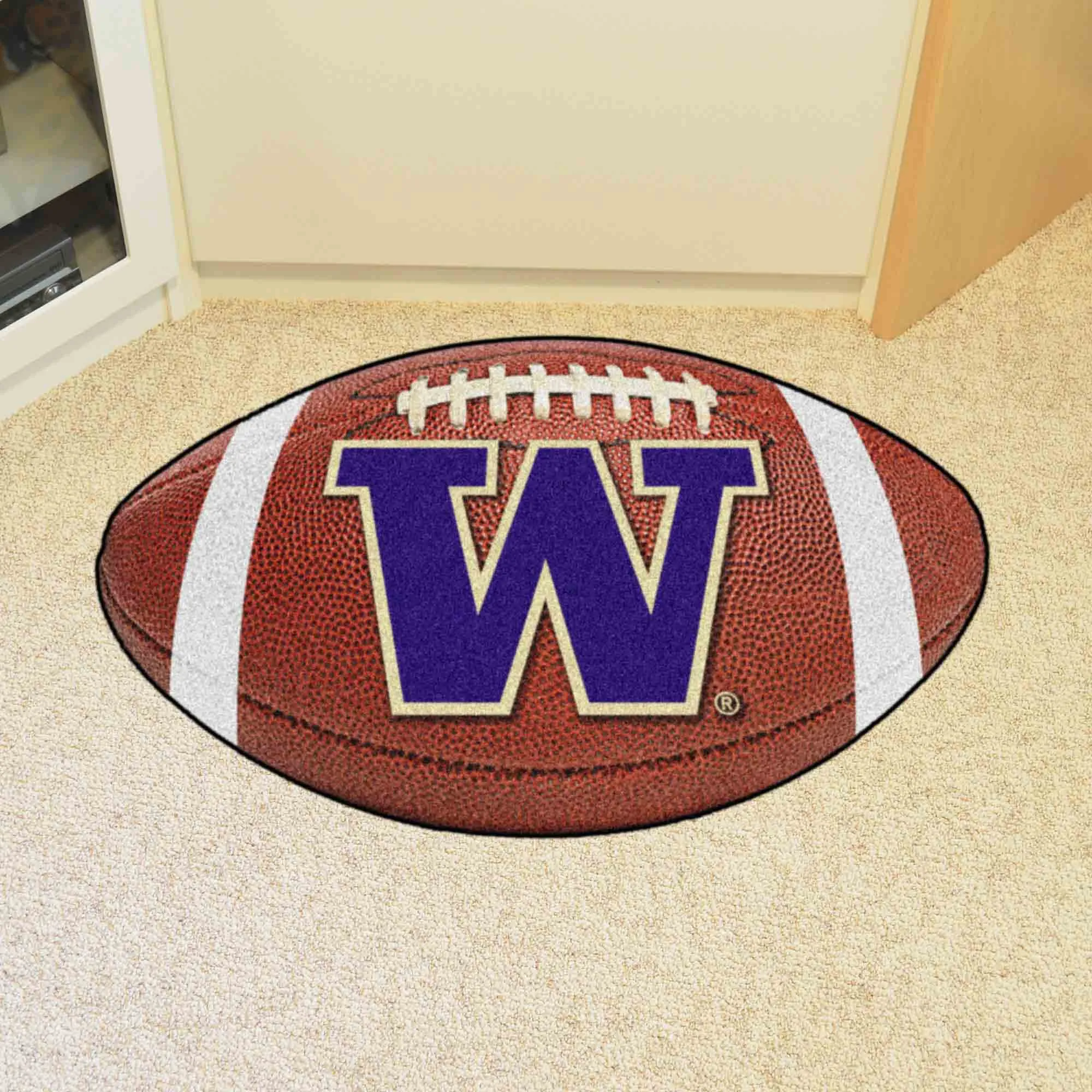 University of Washington Football Mat