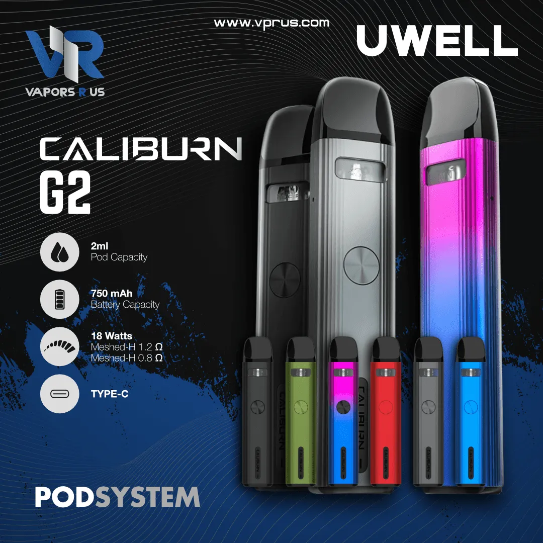 UWELL - Caliburn G2 750mAh Pod Kit